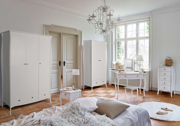 Steens ložnice v romantickém stylu Baroque 2 extra white