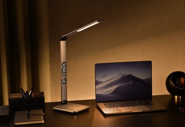 Immax 09105L - LED+CCT Stm. stolní lampa s bezd. nab. QI IDEAL 8,5W/230V