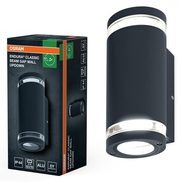 Nástěnné svítidlo Endura Classic Beam Gap, UpDown, GU10