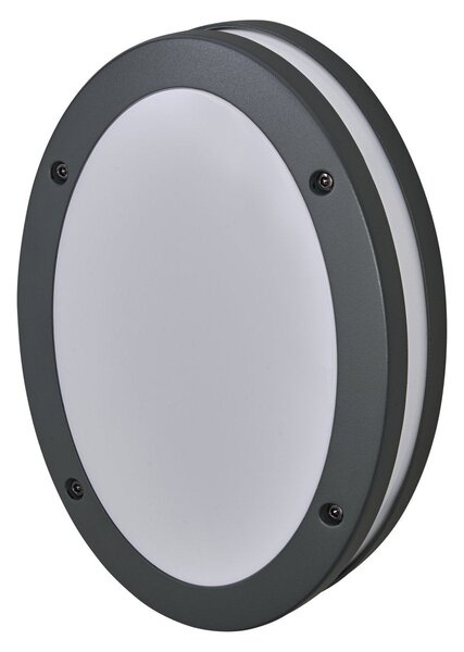 Nástěnné svítidlo Endura Classic Orbi, E27, IP65, tmavě šedé