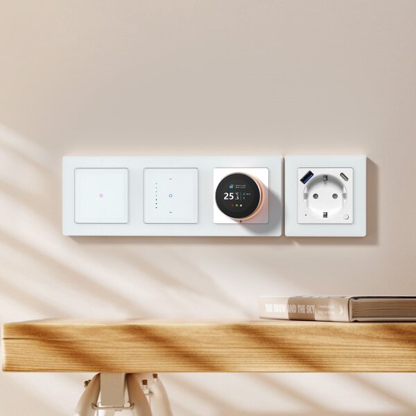 Immax NEO 07538L - Vypínač 1-tlačítkový SMART 230V Wi-Fi Tuya