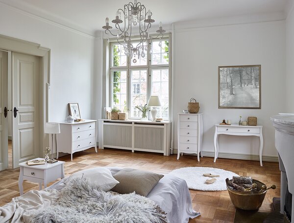 Steens ložnice v romantickém stylu Baroque 1 extra white