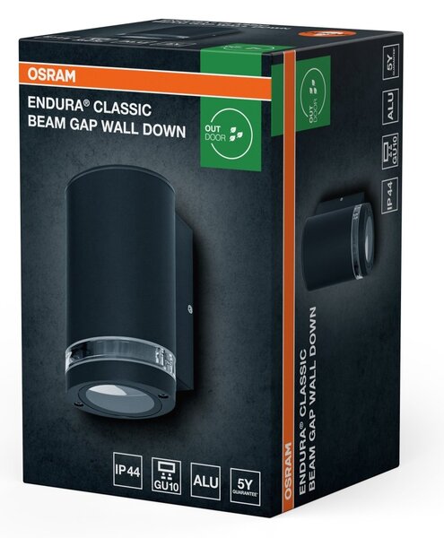 Nástěnné svítidlo Endura Classic Beam Gap Down, GU10