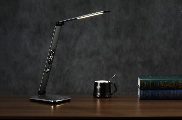Immax 09105L - LED+CCT Stm. stolní lampa s bezd. nab. QI IDEAL 8,5W/230V