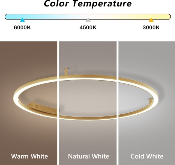 Immax NEO 07290-120G-LED+CCT Stm strop svítidlo FINO 72W/230V Tuya pr. 120 cm+DO