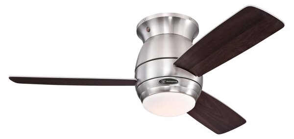 Stropní ventilátor Halley se světlem, dřevěný, tichý – Westinghouse Westinghouse, Halley, Dřevo, Obývací pokoj, Dřevo, Moderní