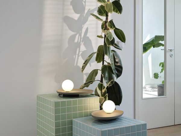 Stolní svítidlo Decor Concrete Nest, šedé