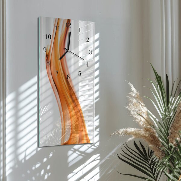 Skleněné hodiny vertikální Hlídka zsppc-30x60-00184325