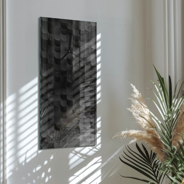 Skleněné hodiny vertikální Měřítko zsppc-30x60-00175357