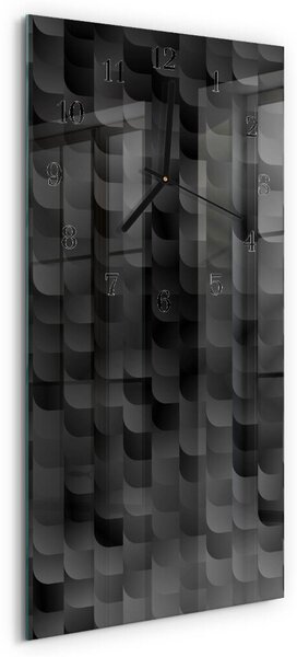 Skleněné hodiny vertikální Měřítko zsppc-30x60-00175357