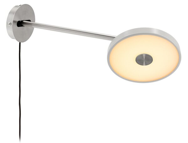 Nástěnná Svítidla UMAGE, Asteria Long, stmívatelné, Šedá, Obývací pokoj, Kov, Design
