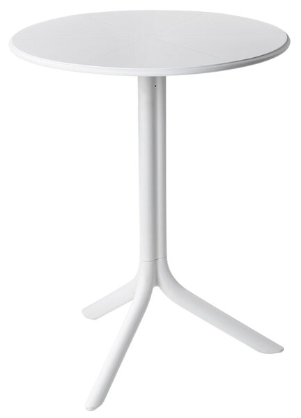 Nardi Bílý plastový zahradní stůl Spritz 60,5 cm