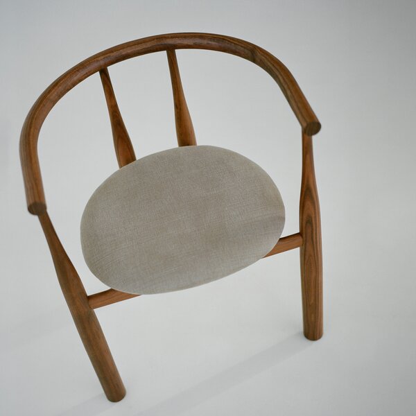 NEW WORKS Jídelní židle Bukowski, Walnut / Romo Linara 342