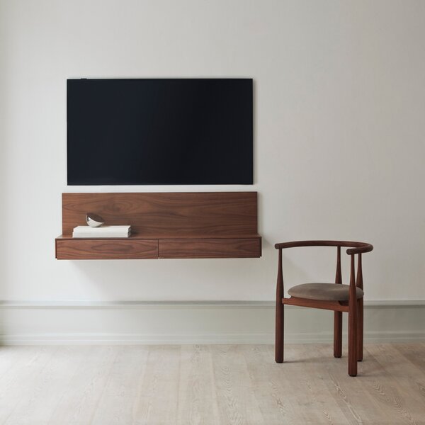 NEW WORKS Jídelní židle Bukowski, Walnut / Romo Linara 342
