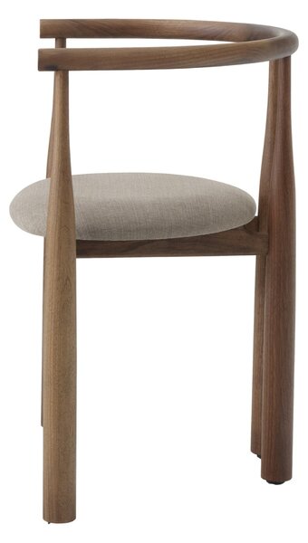 NEW WORKS Jídelní židle Bukowski, Walnut / Romo Linara 342