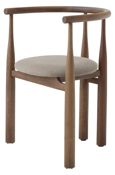 NEW WORKS Jídelní židle Bukowski, Walnut / Romo Linara 342