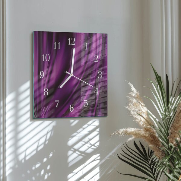Skleněné hodiny Abstrakce zskb-30x30-00084406