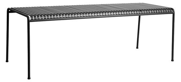 HAY Zahradní stůl Palissade, Anthracite, 220 x 90