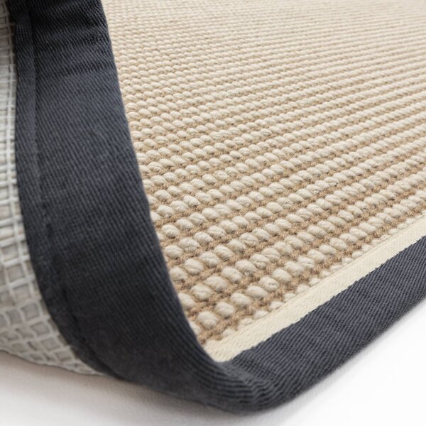 Tribeca Design Kusový koberec Ministry Loop Slate Cream Rozměry: 240x340 cm