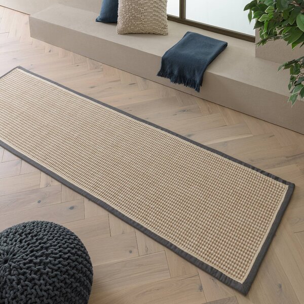 Tribeca Design Kusový koberec Ministry Loop Slate Cream Rozměry: 240x340 cm
