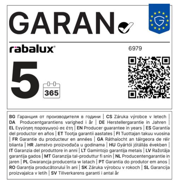 Stolní lampa OSIAS bílá