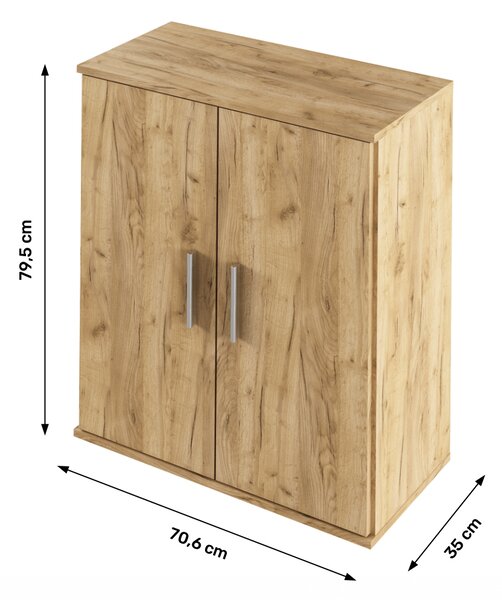 Skříňka typ 1 Ressan (dub artisan)
