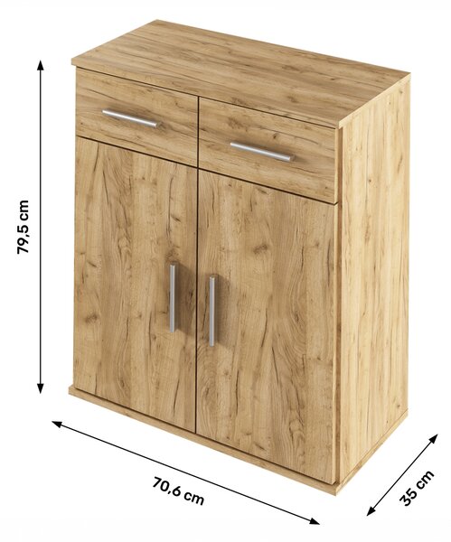 Komoda typ 2 Ressan (dub artisan)