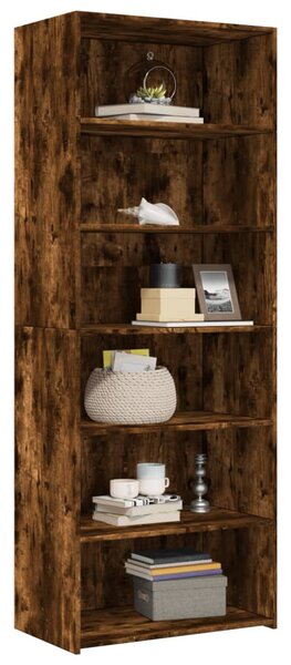 Skříň highboard kouřový dub 70 x 41 x 185 cm kompozitní dřevo 3281691