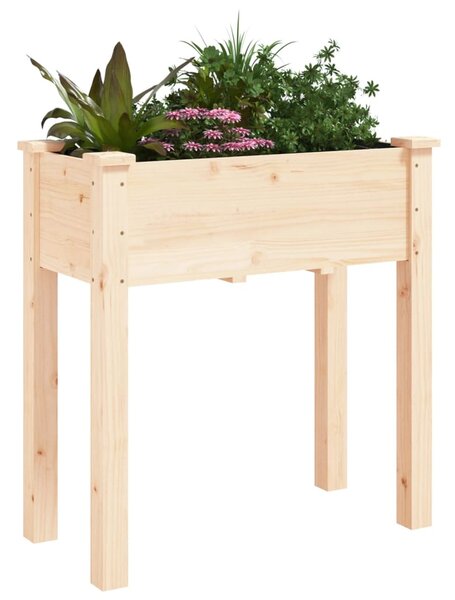 Truhlík s vložkou 71 x 37 x 76 cm masivní jedlové dřevo