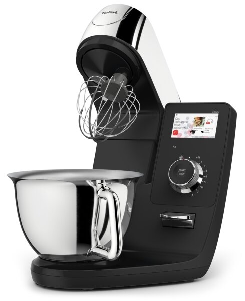 Tefal - Kuchyňský robot s váhou I-COACH TOUCH 1200W/230V nerez