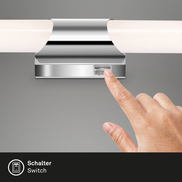 Briloner 2111-118 - LED Koupelnové nástěnné svítidlo SPLASH LED/11W/230V IP44