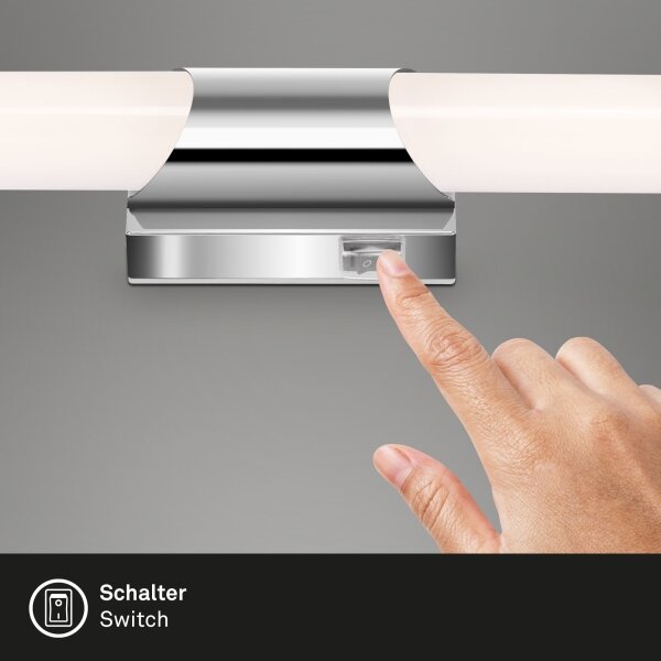 Briloner 2111-018 - LED Koupelnové nástěnné svítidlo SPLASH LED/6,5W/230V IP44