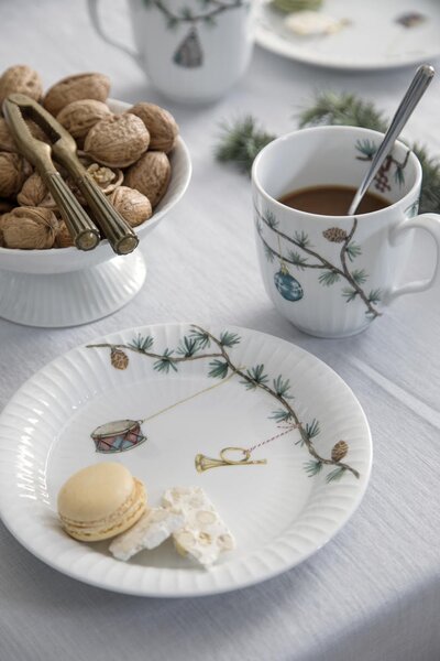 Kähler Design Dezertní talíř Hammershøi Christmas - 19 cm KD275