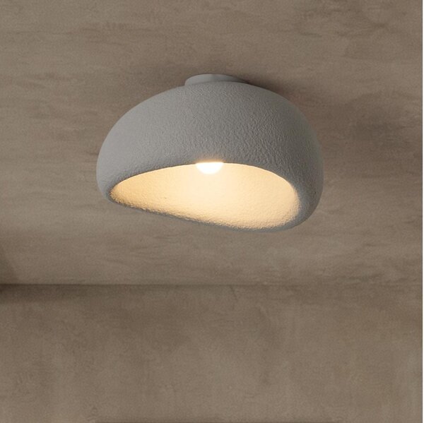 BRILAGI - Stropní svítidlo WABI SABI 1xE27/60W/230V pr. 40 cm šedá