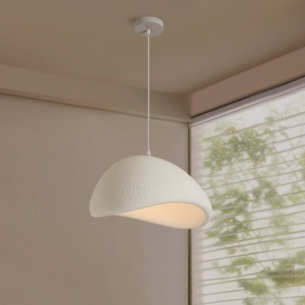 BRILAGI - Lustr na lanku WABI SABI 1xE27/60W/230V pr. 40 cm bílá