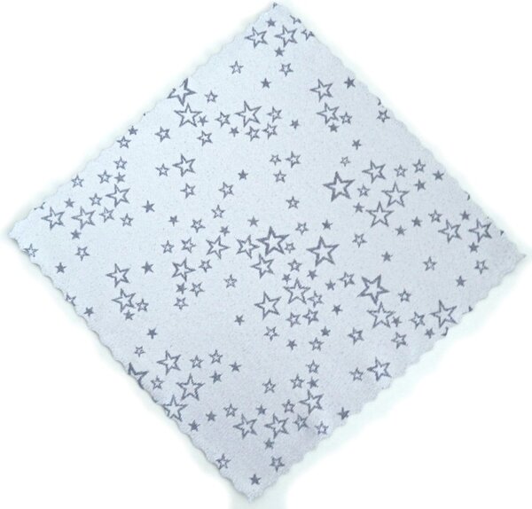 Prostírání a ubrusy Hvězdné přání - Modro/stříbrné 30x30