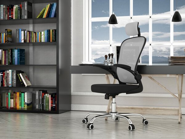 TP Living Kancelářská otočná židle DORY - šedá
