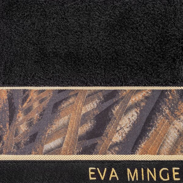 FROTÉ RUČNÍK EVA MINGE11 50X90 CM ČERNÁ