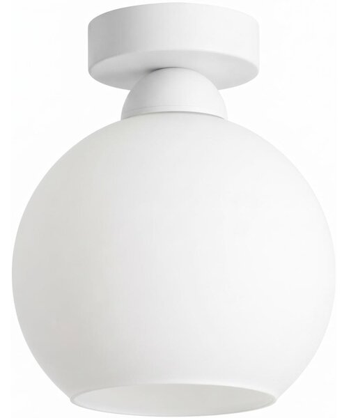 BRILAGI - LED Stropní svítidlo RETRO GLASS 1xE27/60W/230V pr. 15 cm bílá