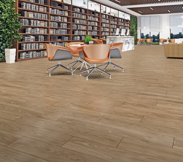 Kao wood brown 120 x 20 cm tmavě hnědá 1m²