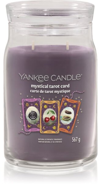 Yankee Candle Halloween Mystical Tarot Card vonná svíčka Signature 567 g