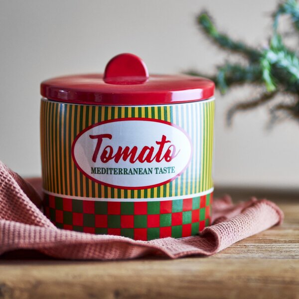 Keramická dóza Stefano Tomato 1,8 l