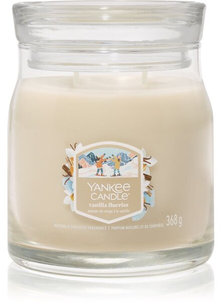 Yankee Candle Vanilla Flurries vonná svíčka Signature 368 g