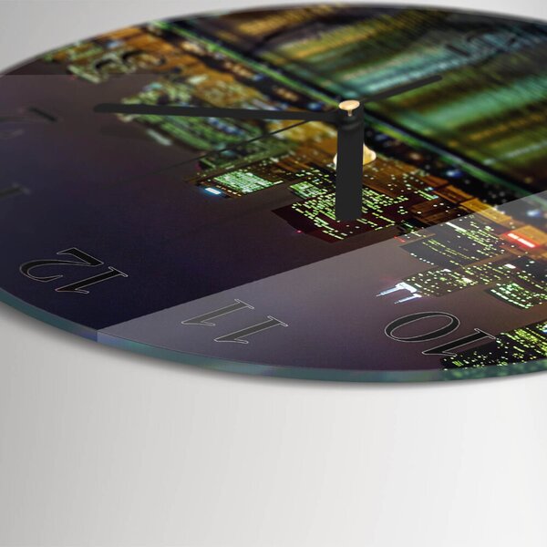 Skleněné nástěnné hodiny Horizont zsoc-fi30-00170679