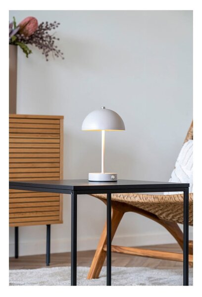 Krémová LED stolní lampa (výška 25 cm) Holt – House Nordic