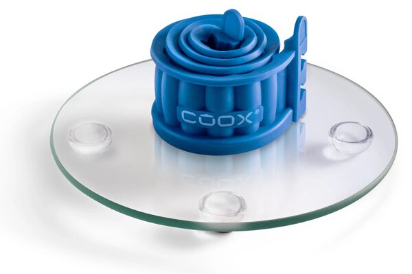Forma na koláč coox QUICHE se skleněn. základnou a nožkami průměr 18 cm Barva: Červená