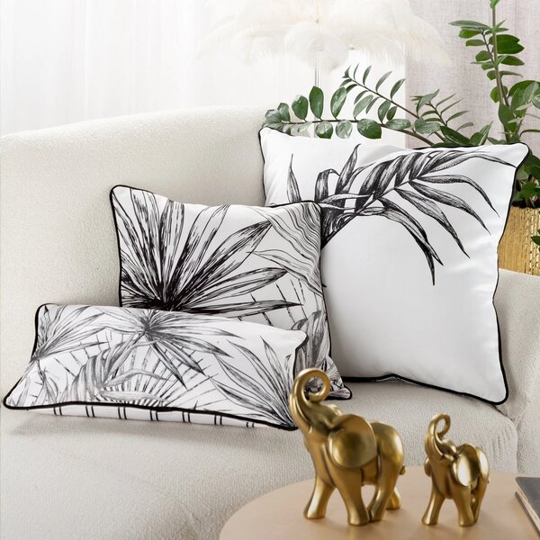 DEKORAČNÍ POLŠTÁŘ PREMIUM PALOMA 45X30 CM LISTY