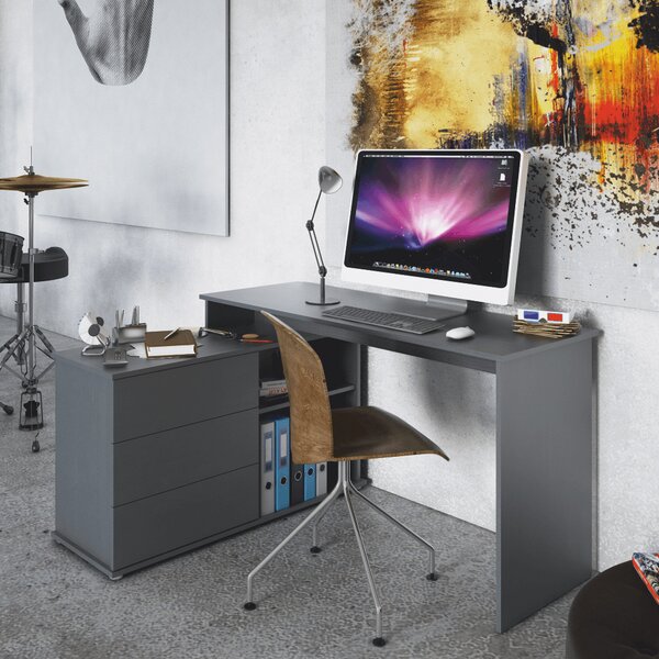 PC stolek Toredol (grafit)
