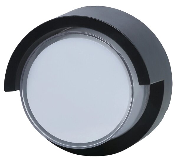 LED Venkovní nástěnné svítidlo ESSEN LED/10W/230V IP44 černá