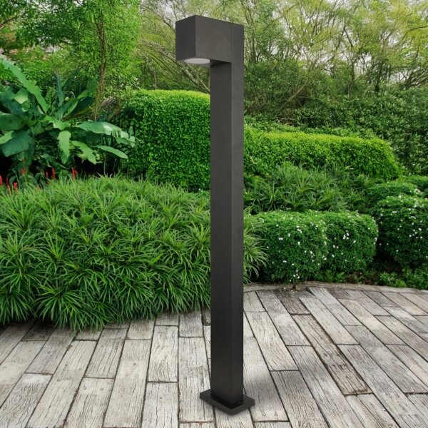 Venkovní lampa BOSTON 1xGU10/10W/230V 80 cm IP54 černá